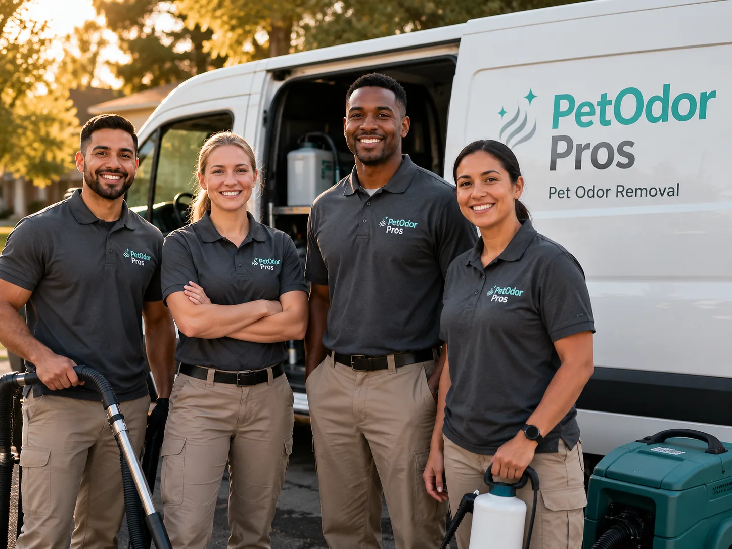 Pet Odor Removal team serving Eau Claire, PA